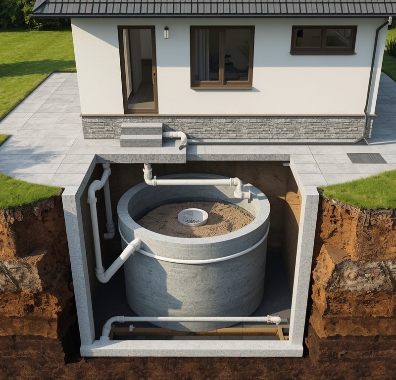 Wszechstronny poradnik poświęcony dopasowania, instalacji oraz bezpiecznej obsługi betonowego zbiornika bezodpływowego